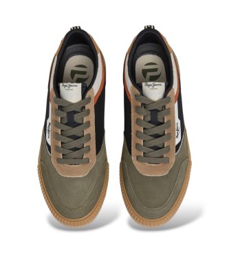 Pepe Jeans Nolan Essence sneakers i ruskind, grøn
