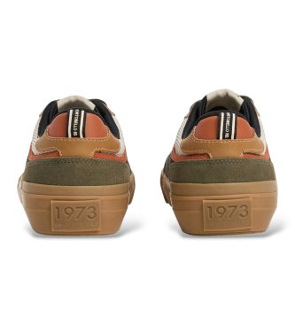 Pepe Jeans Nolan Essence sneakers i ruskind, grøn