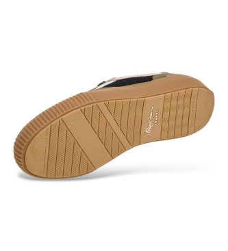 Pepe Jeans Nolan Essence sneakers i ruskind, grøn