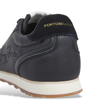 Pepe Jeans Onde Dress Leather Sneakers preto