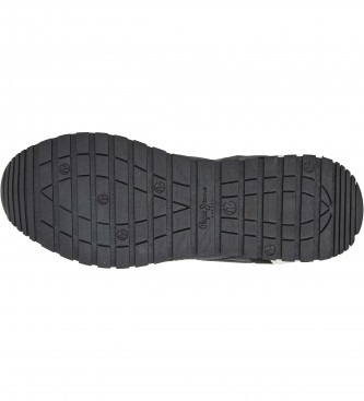 Pepe Jeans Zapatillas de piel Onec Sunny negro