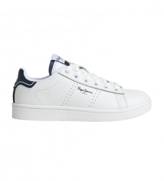 Pepe Jeans Sneaker Player Basic B in pelle bianca
