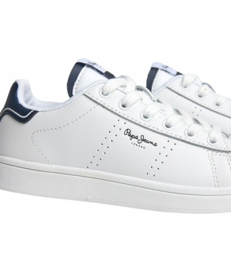 Pepe Jeans Sneaker Player Basic B in pelle bianca