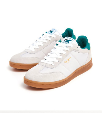 Pepe Jeans Player Combi Leather Sneakers bege