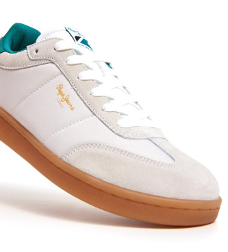 Pepe Jeans Player Combi Leather Sneakers bege