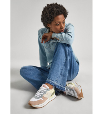 Pepe Jeans Rusper Jelly Sneakers i lder multicolor