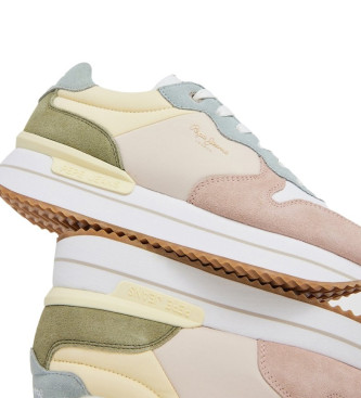 Pepe Jeans Rusper Jelly Sneakers i lder multicolor