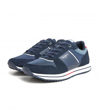 Pepe Jeans Leather Sneakers Tour Basic navy