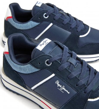 Pepe Jeans Leather Sneakers Tour Basic navy