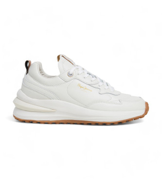 Pepe Jeans Winslow Action Leather Sneakers branco