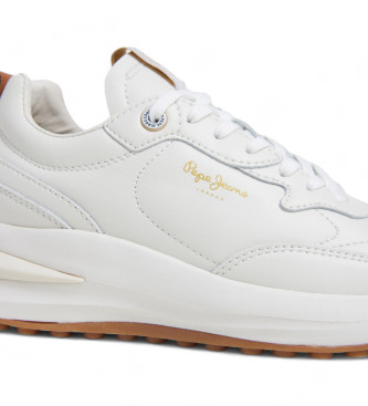 Pepe Jeans Winslow Action Leather Sneakers branco