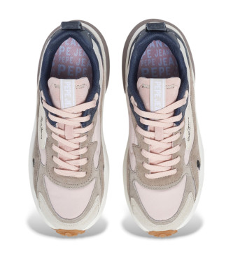 Pepe Jeans Zapatillas de Piel Winslow rosa