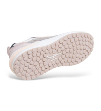 Pepe Jeans Baskets en cuir lilas Winslow Sweet