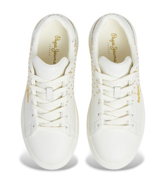 Pepe Jeans Yara Sweet Leather Sneakers white