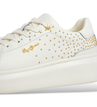 Pepe Jeans Yara Sweet Leather Sneakers white