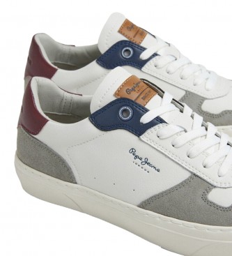 Pepe Jeans Yogi Street lder sneakers hvid, gr