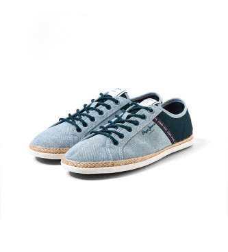 Pepe Jeans Maui Fabric Sneakers blue
