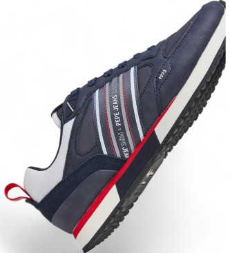 Pepe Jeans Scarpe da ginnastica Dublin Young blu scuro