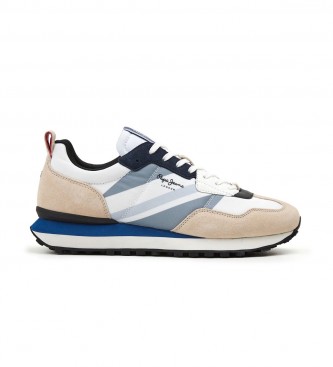 Pepe Jeans Trainers Foster Man Flag blanc, beige