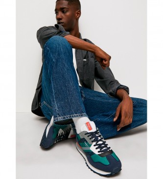 Pepe Jeans Foster Man Flag green sneakers