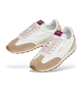 Pepe Jeans Sneakers Jane Subtle, bianche e beige
