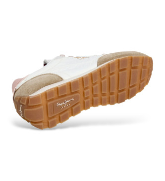 Pepe Jeans Sneakers Jane Subtle, bianche e beige