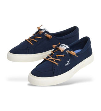 Pepe Jeans Scarpe da ginnastica Kenton Block blu scuro