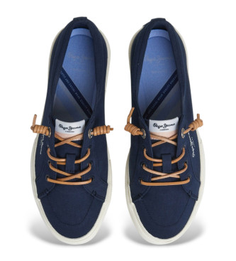 Pepe Jeans Scarpe da ginnastica Kenton Block blu scuro