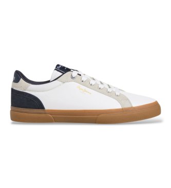 Pepe Jeans Kenton City sneakers i knækket hvid