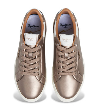 Pepe Jeans Sneakers Kenton Glam in bronzo