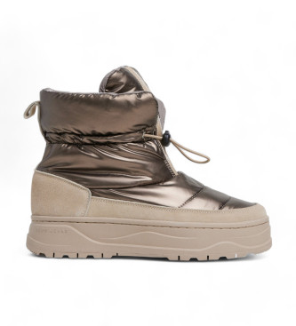 Pepe Jeans Botines Kore Metallic beige