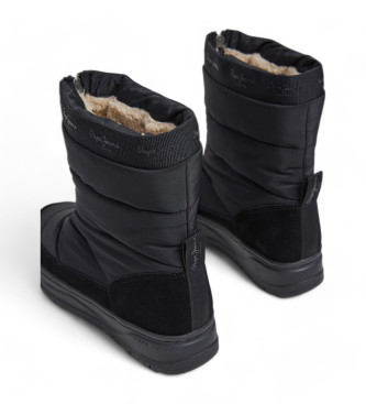 Pepe Jeans Botas de tornozelo Kore Zip pretas