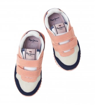 Pepe Jeans London Basic Sneakers roze, blauw