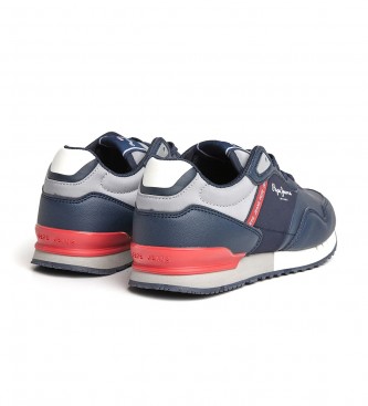 Pepe Jeans London Bright B navy trainers