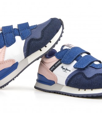 Pepe Jeans Trningssko London Classic Gk bl