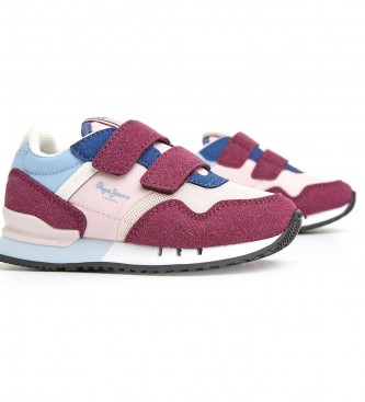 Pepe Jeans Trainers Londen Classic Gk kastanjebruin