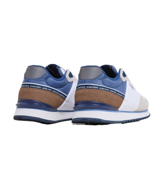 Pepe Jeans Londen Court Sneakers wit