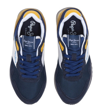 Pepe Jeans London Life B navy trainers