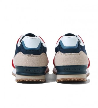 Pepe Jeans Trainers London One B rouge