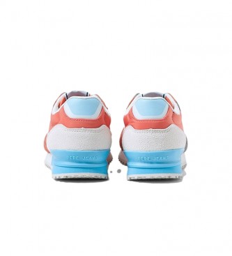 Pepe Jeans London One coral sneakers