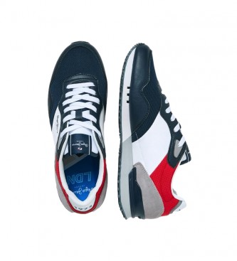 Pepe Jeans London One Road Sneakers navy, multicolor