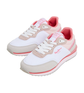 Pepe Jeans London Seal Sneakers white, pink