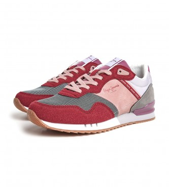 Pepe Jeans London Tawny W Chaussures rouge
