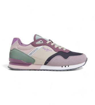 Pepe Jeans Trainers London Urbans lilac