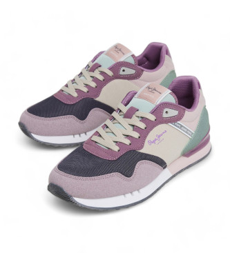 Pepe Jeans Trainers London Urbans lilac