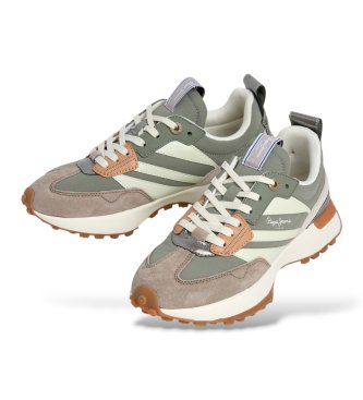 Pepe Jeans Lucky Max green sneakers