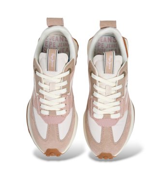 Pepe Jeans Lucky Printy pink sneakers