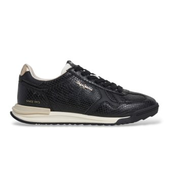 Pepe Jeans Sneakersy Marvin Hiss czarne