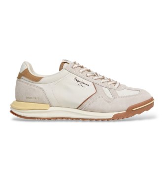 Pepe Jeans White Marvin Light sneakers
