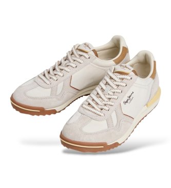 Pepe Jeans White Marvin Light sneakers